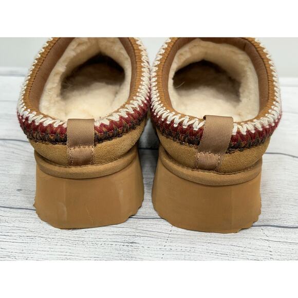Steve Madden Womens Selena Brown Cow Suede Slip On Platform Slippers Mule Sz 12M - Picture 9 of 13